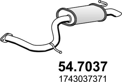 ASSO 54.7037 - Zadnji Ispušni lonac www.molydon.hr