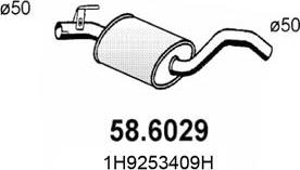 ASSO 58.6029 - Srednji Ispušni lonac www.molydon.hr