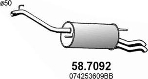 ASSO 58.7092 - Zadnji Ispušni lonac www.molydon.hr