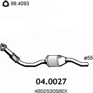 ASSO 04.0027 - Katalizator www.molydon.hr