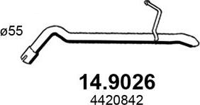 ASSO 14.9026 - Ispušna cijev www.molydon.hr