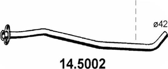 ASSO 14.5002 - Ispušna cijev www.molydon.hr