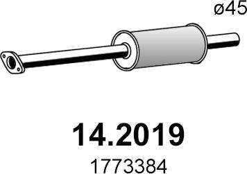 ASSO 14.2019 - Prednji Ispušni lonac www.molydon.hr