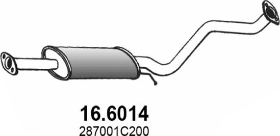 ASSO 16.6014 - Srednji Ispušni lonac www.molydon.hr