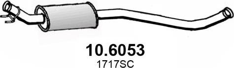 ASSO 10.6053 - Srednji Ispušni lonac www.molydon.hr