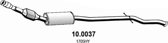 ASSO 10.0037 - Katalizator www.molydon.hr