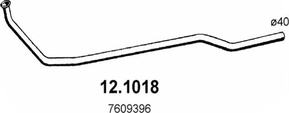 ASSO 12.1018 - Ispušna cijev www.molydon.hr