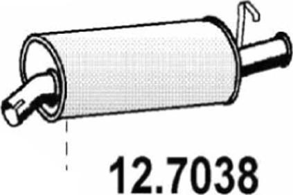 ASSO 12.7038 - Zadnji Ispušni lonac www.molydon.hr