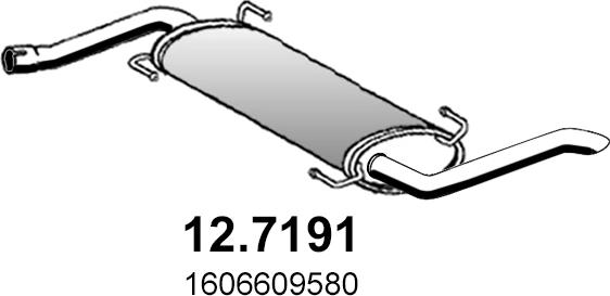 ASSO 12.7191 - Zadnji Ispušni lonac www.molydon.hr