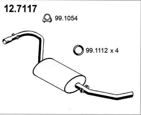 ASSO 12.7117 - Zadnji Ispušni lonac www.molydon.hr