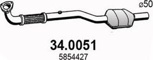 ASSO 34.0051 - Katalizator www.molydon.hr