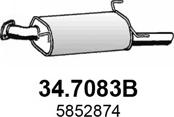 ASSO 34.7083B - Zadnji Ispušni lonac www.molydon.hr