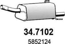 ASSO 34.7102 - Zadnji Ispušni lonac www.molydon.hr