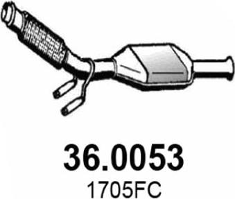 ASSO 36.0053 - Katalizator www.molydon.hr