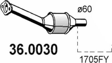 ASSO 36.0030 - Katalizator www.molydon.hr