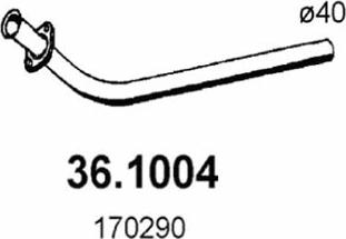 ASSO 36.1004 - Ispušna cijev www.molydon.hr