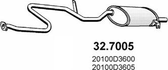 ASSO 32.7005 - Zadnji Ispušni lonac www.molydon.hr