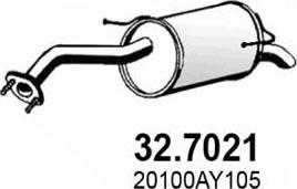 ASSO 32.7021 - Zadnji Ispušni lonac www.molydon.hr