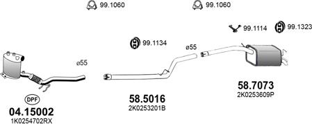 ASSO ART3771 - Ispušni sistem www.molydon.hr