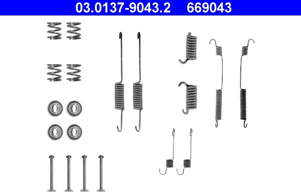 ATE 03.0137-9043.2 - Dodaci, bubanj kočnice www.molydon.hr
