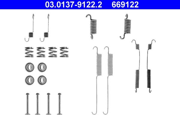 ATE 03.0137-9122.2 - Dodaci, bubanj kočnice www.molydon.hr