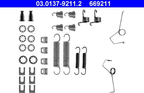 ATE 03.0137-9211.2 - Dodaci, bubanj kočnice www.molydon.hr