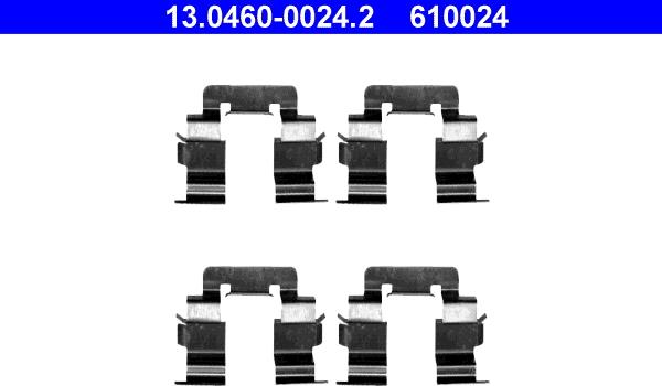 ATE 13.0460-0024.2 - Komplet pribora, Pločica disk kočnice www.molydon.hr