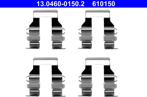 ATE 13.0460-0150.2 - Komplet pribora, Pločica disk kočnice www.molydon.hr