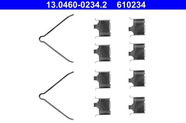 ATE 13.0460-0234.2 - Komplet pribora, Pločica disk kočnice www.molydon.hr