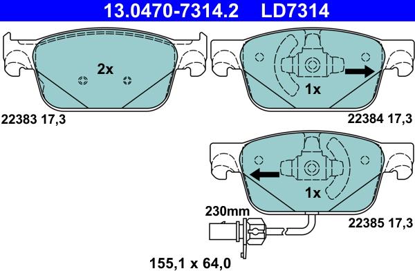 BENDIX 511329 - Komplet Pločica, disk-kočnica www.molydon.hr