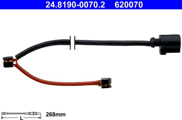 ATE 24.8190-0070.2 - Signalni kontakt, trosenje kočione plocice www.molydon.hr