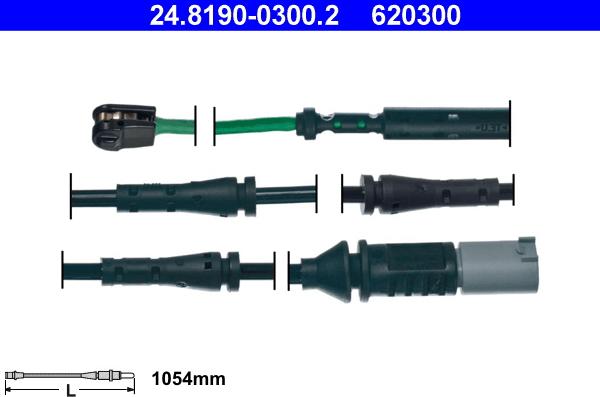 ATE 24.8190-0300.2 - Signalni kontakt, trosenje kočione plocice www.molydon.hr