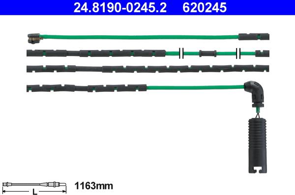 ATE 24.8190-0245.2 - Signalni kontakt, trosenje kočione plocice www.molydon.hr