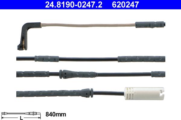 ATE 24.8190-0247.2 - Signalni kontakt, trosenje kočione plocice www.molydon.hr