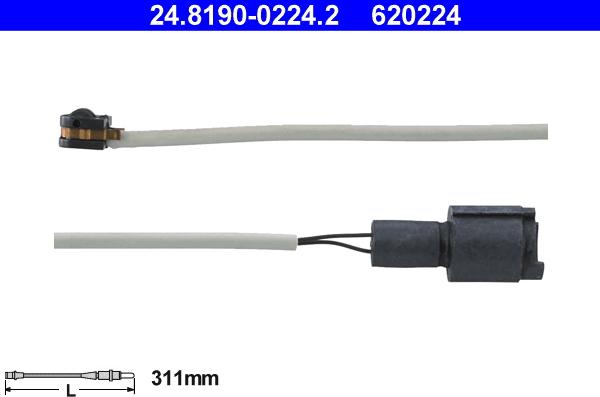 ATE 24.8190-0224.2 - Signalni kontakt, trosenje kočione plocice www.molydon.hr