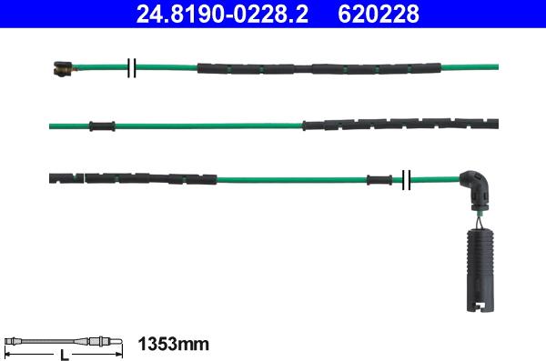 ATE 24.8190-0228.2 - Signalni kontakt, trosenje kočione plocice www.molydon.hr