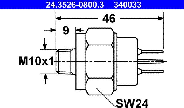 ATE 24.3526-0800.3 - Prekidač za stop-svjetlo www.molydon.hr