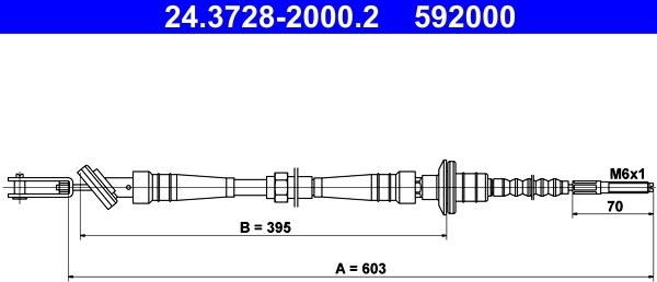 ATE 24.3728-2000.2 - Sajla, mehanizam za aktiviranje kvacila www.molydon.hr