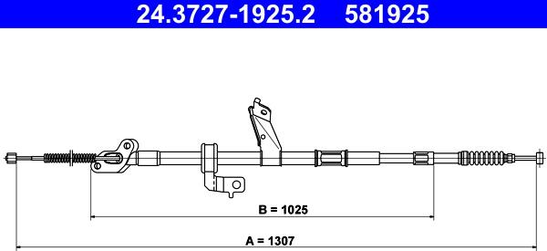 ATE 24.3727-1925.2 - Sajla ručne kočnice www.molydon.hr