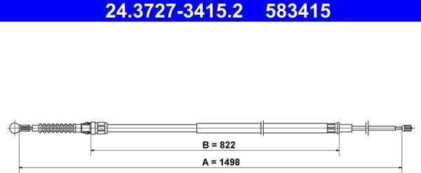 ATE 24.3727-3415.2 - Sajla ručne kočnice www.molydon.hr