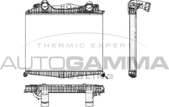 Autogamma 404448 - Intercooler, hladnjak www.molydon.hr