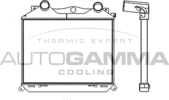 Autogamma 404610 - Intercooler, hladnjak www.molydon.hr