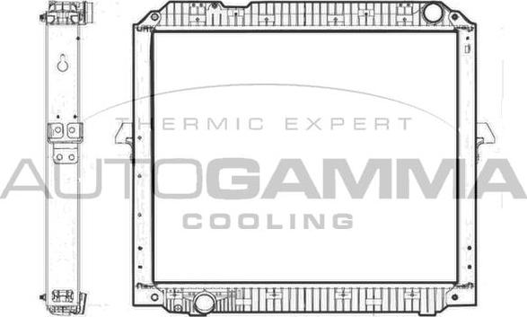 Autogamma 405532 - Hladnjak, hladjenje motora www.molydon.hr