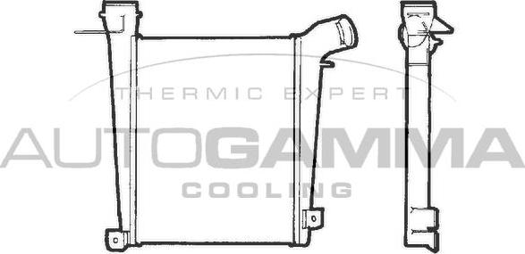 Autogamma 402108 - Intercooler, hladnjak www.molydon.hr