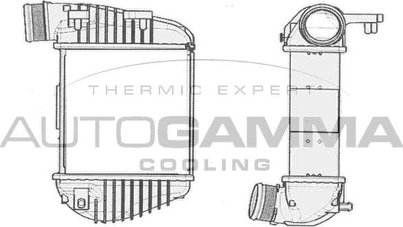 Autogamma 104405 - Intercooler, hladnjak www.molydon.hr