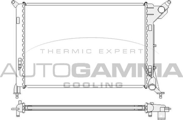 Autogamma 104687 - Hladnjak, hladjenje motora www.molydon.hr