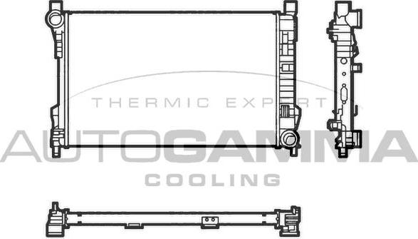 Autogamma 104288 - Hladnjak, hladjenje motora www.molydon.hr
