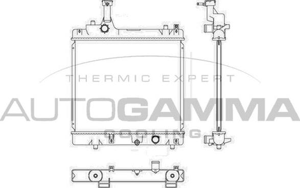 Autogamma 105934 - Hladnjak, hladjenje motora www.molydon.hr