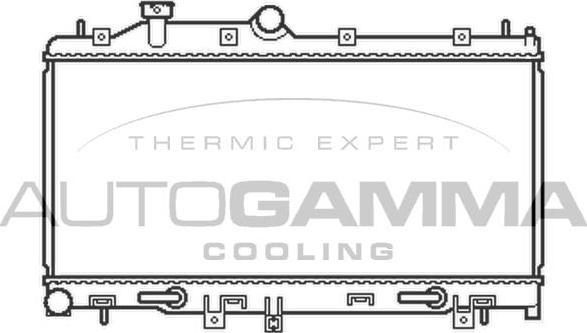 Autogamma 105492 - Hladnjak, hladjenje motora www.molydon.hr