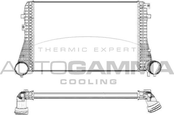 Autogamma 105140 - Intercooler, hladnjak www.molydon.hr